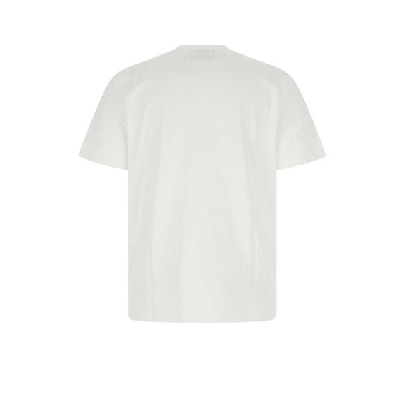Golden Goose Deluxe Brand Men White Cotton T-Shirt